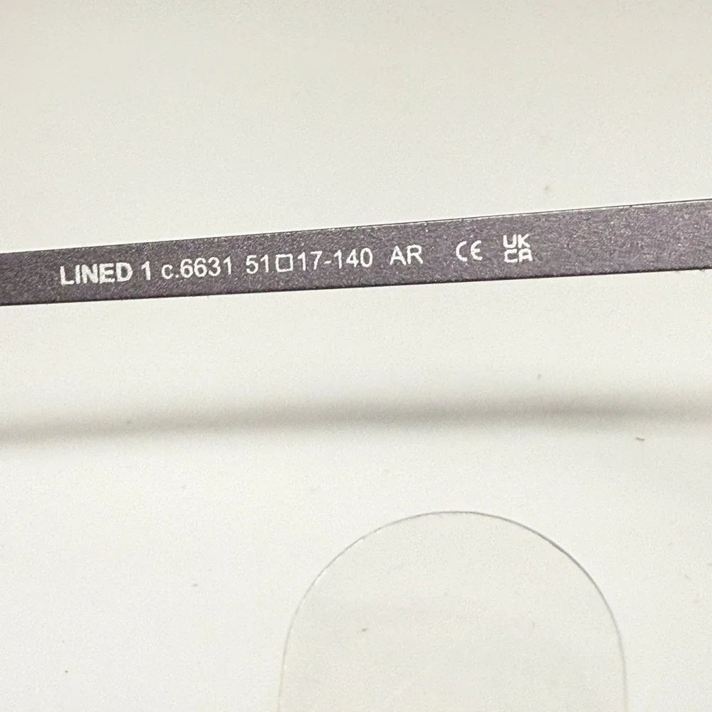 Prodesign Denmark Lined 1 c.6631 The Essential Collection‎ Eyeglasses 51-17-140